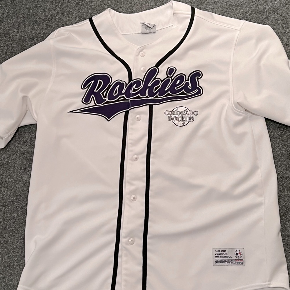 Colorado Rockies baseball team jersey (authentic)